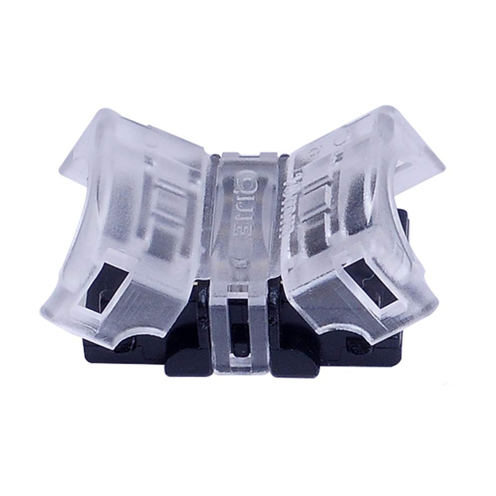 RGB LED Strip Connector 4 pin Solderless Hippopotamus Connector, PCB to PCB, Applicable to 5050 10mm RGB or WS2813 WS2815 WS2818 LED Strip Lights RGB LED Strip Connector 4 pin Solderless Hippopotamus Connector, PCB to PCB, Applicable to 5050 10mm RGB or WS2813 WS2815 WS2818 LED Strip Lights